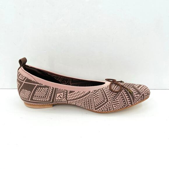 NWOT Skechers Wide Cleo Snip Sweet Class knit women’s skimmers mocha ballet flat - Picture 8 of 10